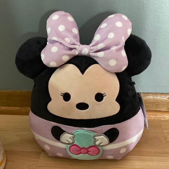 Squishmallows Other - BRAND NEW SQUISHMALLOW DISNEY MINNIE MOUSE EASTER EGG 10”. NWT. YEAR 2022